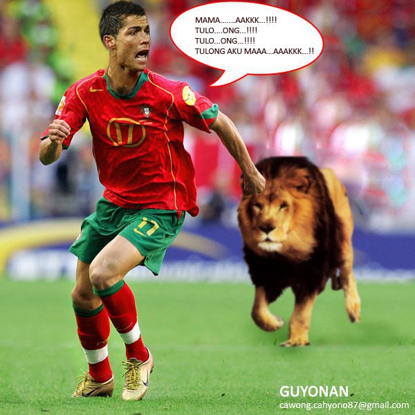 foto lucu ronaldo pulang kampung foto lucu ronaldo pulang kampung
